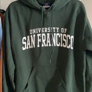midnight green hoodie